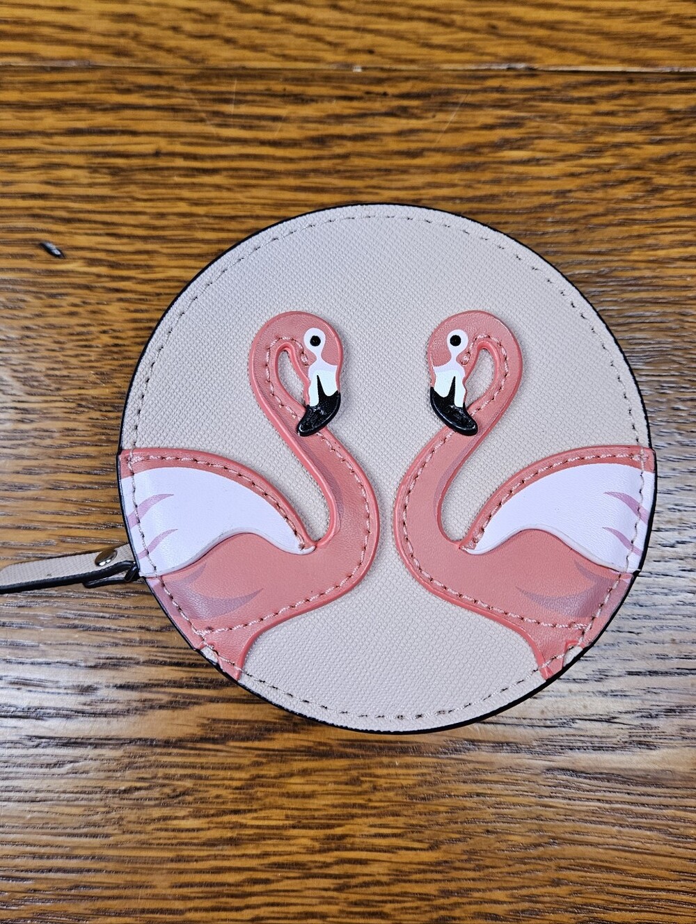 Kate Spade By The Pool Flamingo Polly Coin Purse